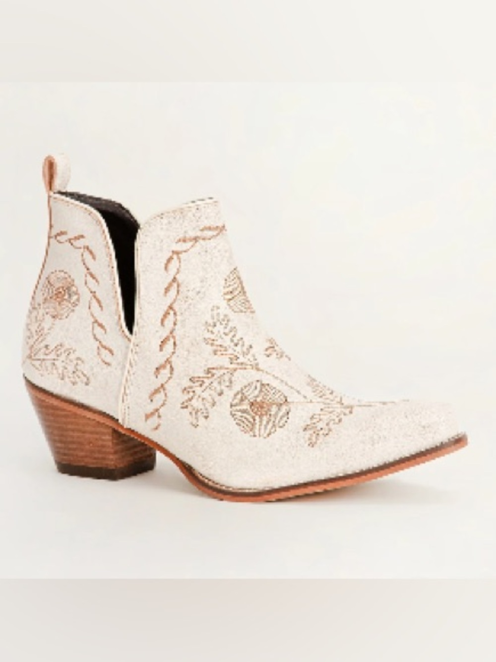 Myra Bag -LOYAL WEST SOUTH WEST BOOTIES WHITE CALFSKIN